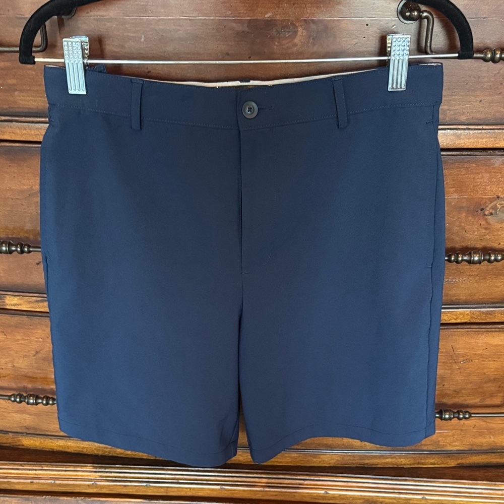 DSG Boys XL Deep Blue Flat Front Golf Shorts